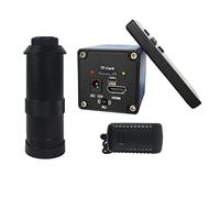 Kit di accessori per microscopio 2. 2MP HD USB 14MP HDMI VGA Fotocamera digitale microscopio video 13 0x C. Montare lenti Vetrini per microscopio(22MP with 130X)