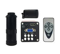 Kit di accessori per microscopio 2. 2MP HD USB 14MP HDMI VGA Fotocamera digitale microscopio video 13 0x C. Montare lenti Vetrini per microscopio(14MP with 130X)