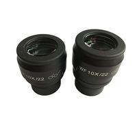 Kit di accessori per microscopio 2 pezzi regolabili WF10X / 22. Oculare for microscopio composto 30mm Vetrini per microscopio