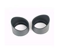Kit di accessori per microscopio 2 pz. Cappucci ad occhio del cilindro del telescopio del microscopio stereo Vetrini per microscopio (Color : 2pcs 34mm)