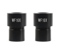 Kit di accessori per microscopio 2 pz/set WF5X WF10X WF16X WF20X WF25X WF30X Accessorio Microscopio Biologico Diametro 23.2mm Vetrini per microscopio(WF16x-23.2mm)