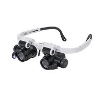 Kit di accessori per microscopio 2LED. Riparazione della fascia del microscopio del microscopio illuminante montata testata GUIDATO Lampada lampada con ingrandimento da 8/15 / 23x Vetrini per microsco