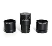 Kit di accessori per microscopio 2MP. o USB HD 5MP Occhio digitale elettronico microscopio for fotocamera con anello adattatore Vetrini per microscopio (Color : 2.0 MP)