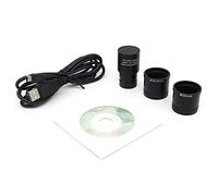 Kit di accessori per microscopio 2MP USB 2.0. Telecamera microscopio for adattatore oculare microscopio for microscopio stereo Vetrini per microscopio
