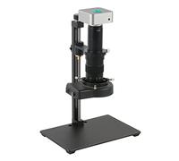 Kit di accessori per microscopio 3. 6MP 4K USB. Fotocamera for microscopio video Zoom con lente di montaggio C Vetrini per microscopio (Magnification : 1-130X)