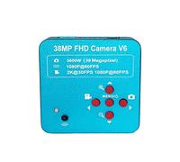 Kit di accessori per microscopio 3. 8MP 1080p 2k. Video Digital. USB Macchina fotografica del microscopio Vetrini per microscopio (Color : Blue color)