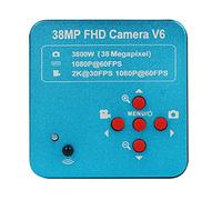 Kit di Accessori per microscopio 3. 8MP. Macchina Fotografica del microscopio elettronico USB Laboratorio Digitale Industriale HD. Camera Stereo Biologica Vetrini per microscopio