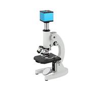 Kit di accessori per microscopio 4 0x 100x 400x 64x160x 640x Microscopio monoculare biologico Vetrini per microscopio (Color : HDMI VGA)