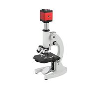Kit di accessori per microscopio 4 0x 100x 400x 64x160x 640x Microscopio monoculare biologico Vetrini per microscopio (Color : 14MP HDMI VGA)