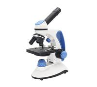 Kit di accessori per microscopio 4 0x-2000x Microscopio monoculare, con luci superiore/inferiore regolabili GUIDATO Illuminazione Vetrini per microscopio (Color : Set 1)