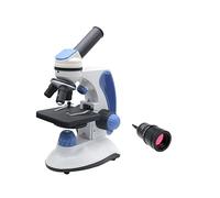 Kit di accessori per microscopio 4 0x-2000x Microscopio monoculare, con luci superiore/inferiore regolabili GUIDATO Illuminazione Vetrini per microscopio (Color : Set 2)