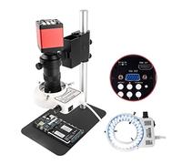 Kit di accessori per microscopio 4K 48MP 60FPS USB Monoculare Microscopio Video Set 3 8MP / 16MP / 13 MP / 8MP Obiettivo di macchina fotografica digitale Vetrini per microscopio