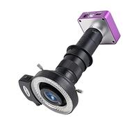 Kit di accessori per microscopio 5. 1MP 2K 1080p 60FPS 180x C- Microscopio digitale elettronico industriale for montaggio Vetrini per microscopio(Full kit)