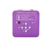 Kit di accessori per microscopio 5. 1MP 2K 1080p 60FPS 180x C- Microscopio digitale elettronico industriale for montaggio Vetrini per microscopio(Single Camera)