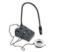 Kit di accessori per microscopio 6W Dual Lights illuminator Sorgente della lampada for la fotocamera dell'obiettivo del microscopio stereo dell'industria 11 0V-240V. Adattatore Vetrini per microscopio