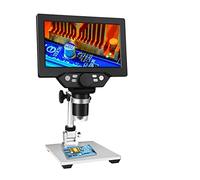 Kit di accessori per microscopio 7 pollici LCD Microscopio digitale 1 2MP 1-1200X Arricchito da mano USB Microscopio 8 GUIDATO Videocamera Vetrini per microscopio