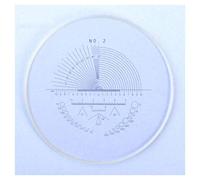 Kit di accessori per microscopio 948 Occhiali ottici X Righello Stage Micrometro Micrometro Oculare Viaggi for calibrazione reticolo for microscopio Vetrini per microscopio (Color : Diameter 35mm)