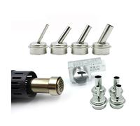 Kit di accessori per microscopio 9pcs Air Gun Head for Microscope A8 A9 A10 A11 CPU Fly line 45 gradi pistola ad aria Vetrini per microscopio (Caliber : 7pcs)