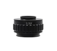 Kit di accessori per microscopio CTV 0.35X / 0.5X / 1X Anello adattatore for microscopio Messa a fuoco regolabile Adattatore for montaggio a C for la nuova porta for fotocamera for microscopio stereo