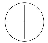 Kit di accessori per microscopio Diametro 16mm dell'oculare del micrometro del micrometro del vetro croce righello del cerchio concentrico del cerchio concentrico microscopio Vetrini per microscopio