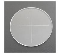 Kit di accessori per microscopio Diametro del micrometro del micrometro del reticolo dell'occhio croce Diametro 20 mm for il binocolo del microscopio Vetrini per microscopio (Color : Diameter 20mm)