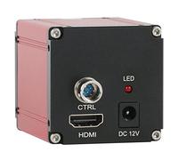 Kit di accessori per microscopio Focus 1080P Video Microscope industriale Video 10 0x 180x 200x c Montare lenti Vetrini per microscopio (Color : Camera)