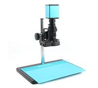 Kit di accessori per microscopio Fotocamera for microscopio industriale video 20 0x 500x. Zoom c montaggio lente Vetrini per microscopio (Color : D, Magnification : 500X)