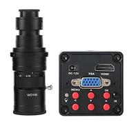 Kit di accessori per microscopio IMX307. Sensore 108. 0P HDMI VGA. Fotocamera for microscopio video digitale industriale Vetrini per microscopio (Color : 200x Lens)