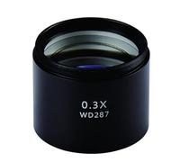 Kit di accessori per microscopio Lente for microscopio professionale Ausiliaria 0,5X WD177mm 0,7X 2X 1,5X Lente Ballow Vetrini per microscopio(0.3X)
