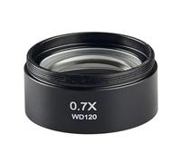 Kit di accessori per microscopio Lente for microscopio professionale Ausiliaria 0,5X WD177mm 0,7X 2X 1,5X Lente Ballow Vetrini per microscopio(0.7X)