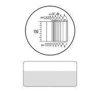 Kit di accessori per microscopio Micrometro oculare diametro 19 mm righello ottico netto for microscopio biogolico 23,2 mm DIV 1 0,1 0,05 0,2 mm Vetrini per microscopio(MS-1-A5)