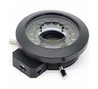 Kit di accessori per microscopio Microscopio anello luminoso illuminatore 16pcs microscopio polarizzato PORTATO Luce dell'anello Vetrini per microscopio (Color : 120pcs led)