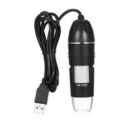 Kit di accessori per microscopio Microscopio di zoom digitale. USB Lente di ingrandimento desktop 0. 3MP. Fotocamera 8. -PORTATO Lente d'ingrandimento leggero 1000x ingrandimento Vetrini per microscop