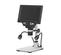 Kit di accessori per microscopio Microscopio digitale G1200 Schermo di colore grande da 7 pollici grande base di colore grande Lcd. Display 1. 2MP 1-1200x. Lente d'ingrandimento Vetrini per microscopi