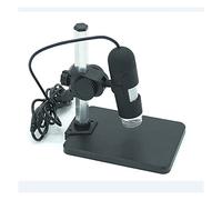 Kit di accessori per microscopio Microscopio digitale portatile 1000x 8D. Regola 1-100. 0x USB. Microscopi Vetrini per microscopio (Color : Black, Magnification : 1000X)