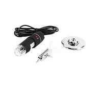 Kit di accessori per microscopio Microscopio digitale Zoom 1000x, con supporto Vetrini per microscopio (Color : Black)