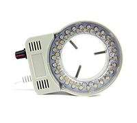Kit di accessori per microscopio Microscopio LED Illuminatore a luce anulare Lampada Industria Monoculare Binoculare Trinoculare Stereo Video Microscopio Obiettivo Lente d'ingrandimento Vetrini per mi