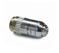 Kit di accessori per microscopio Microscopio monoculare metallurgico portatile Microscopio monoculare portatile con polarizzatore Vetrini per microscopio (Color : 1PC 40X Objective)