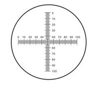 Kit di accessori per microscopio Microscopio oculare da 16 mm di diametro, righello di calibrazione oculare, microscopio a cerchi concentrici Vetrini per microscopio(MS-1-X7)