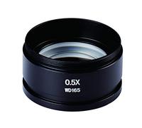 Kit di accessori per microscopio Obiettivi ausiliari del microscopio 0. 5x wd16. 5mm, 0. 3x 0.7x 1.5x, 2x Obiettivo del microscopio stereo. Vetrini per microscopio (Color : 0.5X)