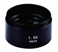 Kit di accessori per microscopio Obiettivi ausiliari del microscopio 0. 5x wd16. 5mm, 0. 3x 0.7x 1.5x, 2x Obiettivo del microscopio stereo. Vetrini per microscopio (Color : 1.5X)