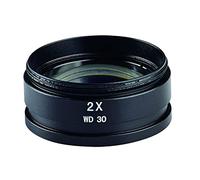 Kit di accessori per microscopio Obiettivi ausiliari del microscopio 0. 5x wd16. 5mm, 0. 3x 0.7x 1.5x, 2x Obiettivo del microscopio stereo. Vetrini per microscopio (Color : 2X)