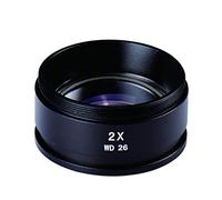 Kit di accessori per microscopio Obiettivi ausiliari for obiettivo microscopio professionale 0. 5x wd17. 7mm 0. 7x 2x 1.5. Obiettivo XMicroscope. Vetrini per microscopio (Color : 2X)