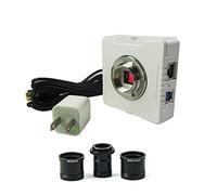 Kit di accessori per microscopio Oculare digitale wireless. Cmos. Con adattatore ad anello C, WiFi 5mp. Videocamera elettronica del microscopio for Win10 / 7 / Win8 Vetrini per microscopio