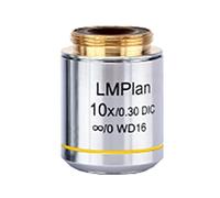 Kit di accessori per microscopio Piano di infinito del microscopio metallurgico 5x 10x 20x 50x 100x Vetrini per microscopio (Color : 10X)