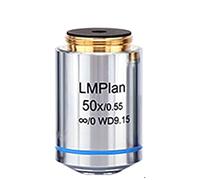 Kit di accessori per microscopio Piano di infinito del microscopio metallurgico 5x 10x 20x 50x 100x Vetrini per microscopio (Color : 50X)