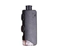 Kit di accessori per microscopio Pocket Portable Zoom 6 0x / 100x. Microscopio a LED portatile con PORTATO Leggero Vetrini per microscopio