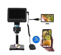 Kit di Accessori per microscopio Portatile 100. 0X USB. Macchina Fotografica Digitale del microscopio for Strumento elettronico del Telefono Vetrini per microscopio (Color : MS2-plastic Rack)