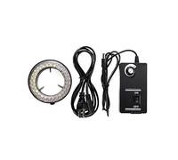 Kit di accessori per microscopio Regolabile 60 GUIDATO Zoom Ring Illuminator Circle Light, for il microscopio stereo del settore Vetrini per microscopio (Magnification : 6400K)