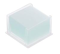 Kit di accessori per microscopio Scivoli di vetro quadrati trasparenti da 100 pezzi for strumento ottico del microscopio Vetrini per microscopio (Color : 24X24)